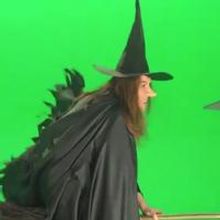 THE WIZARD OF OZ Blog: 'Green Screen' Witch Shoot!